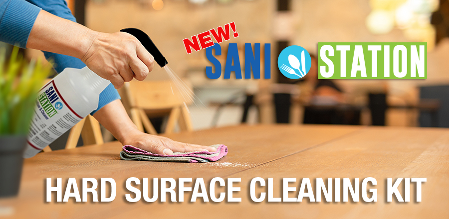 NEW! - Sani Station Hard Surface Cleaning Kit